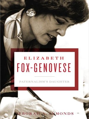 cover image of Elizabeth Fox-Genovese